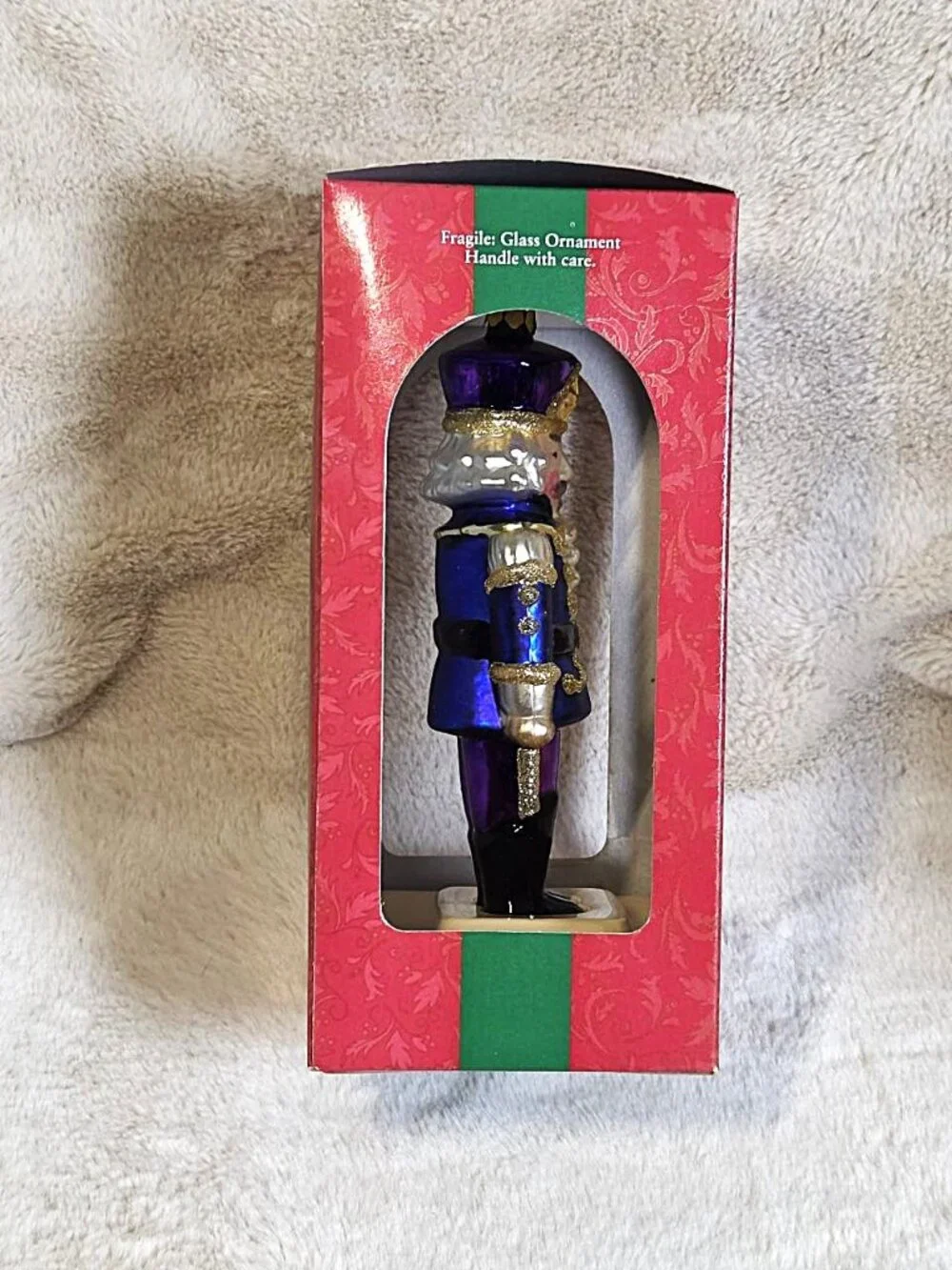 VTG Brass Key Christmas Treasures Classic Nutcracker *Star* Ornament MIB